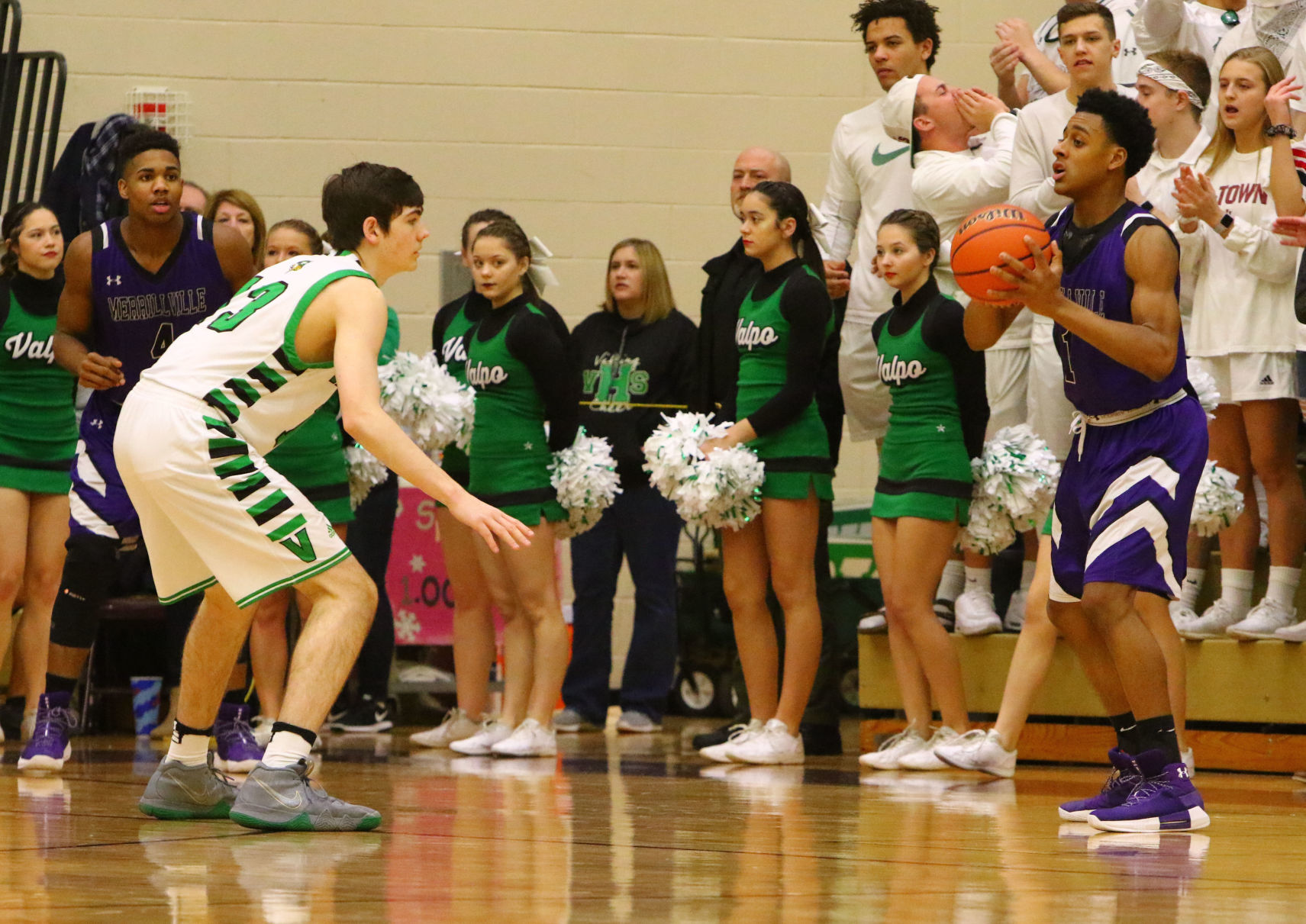 Gallery: Chesterton Sectional - Valparaiso vs. Merrillville boys basketball